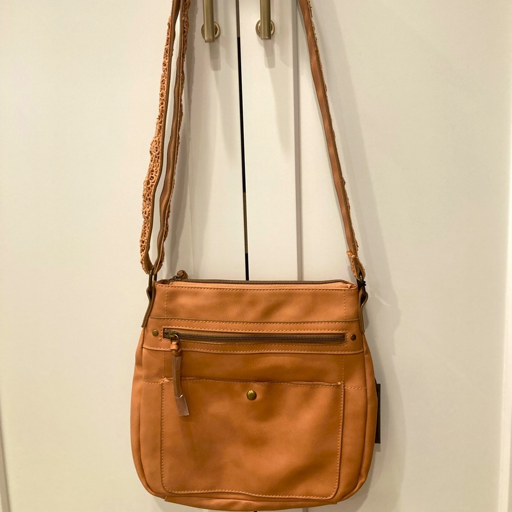 T Shirt and Jeans Crossbody Bag
